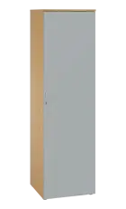 LE TR - 525 skříň léková s trezorem, pravá, korpus javor horský, dvířka šedá